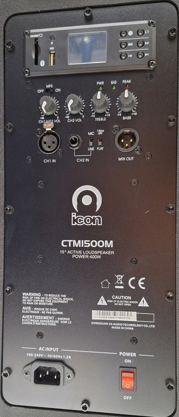 اسپیکر اکتیو آیکون مدل CTM1500M